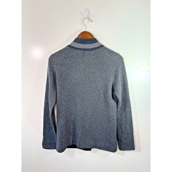 Todd & Duncan Women’s Scottish Cashmere Cardigan Size S Gray Luxurious Minimal - Picture 2 of 11